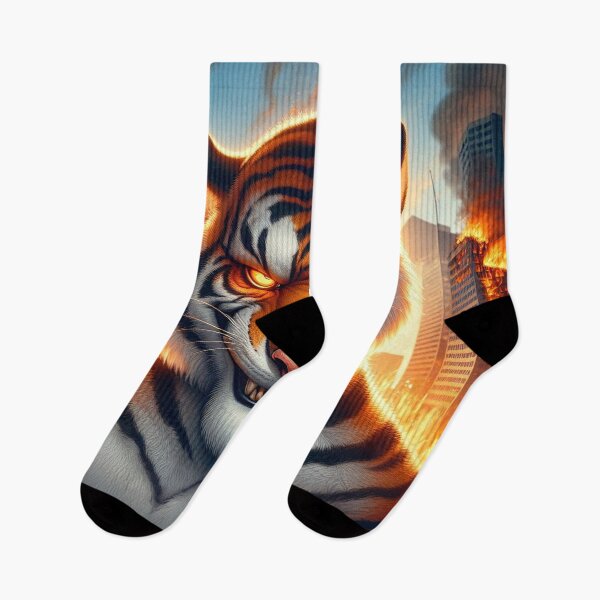 Item preview, Some Tigers Like to Smile While the World Burns designed and sold by nikkolaus.