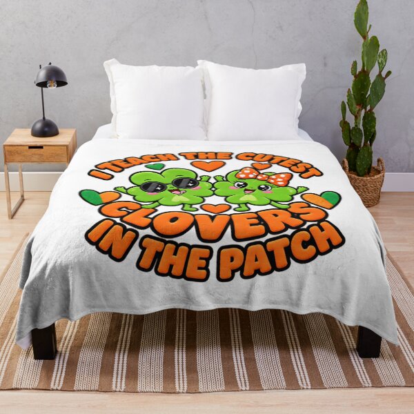 Item preview, I Teach the Cutest Clovers in The Patch Clover designed and sold by ArtDesignTp.