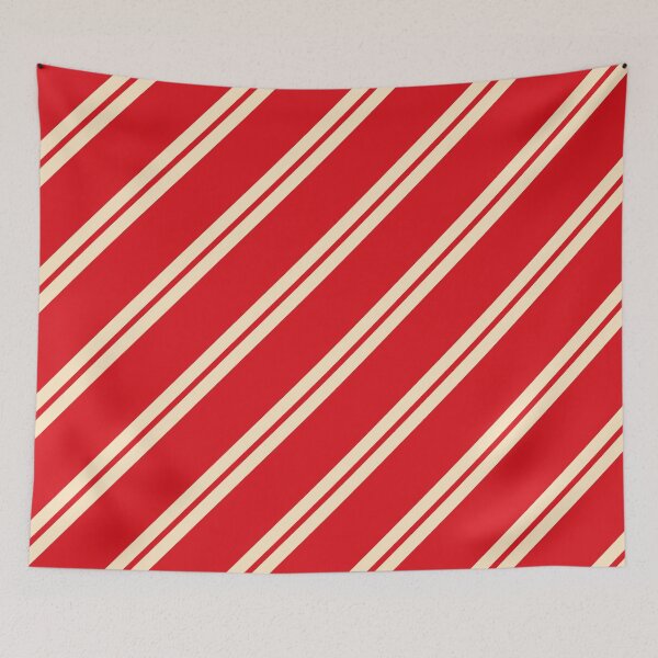 Item preview, Diagonal Lines Scarlet-Red designed and sold by taiche.