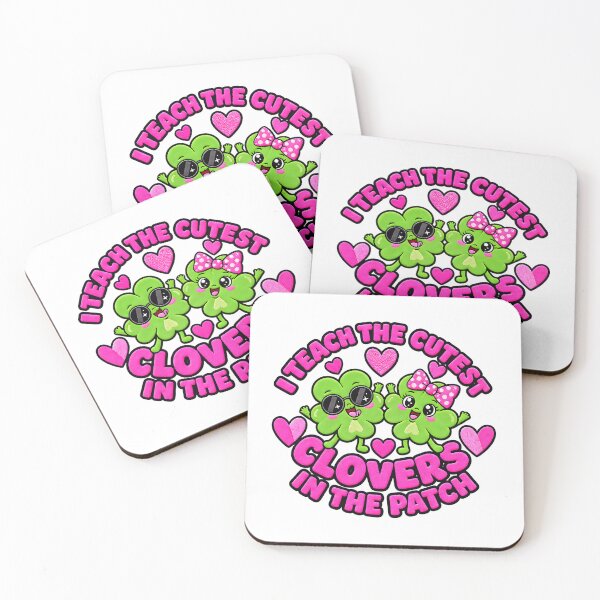 Item preview, I Teach the Cutest Clovers in The Patch Teacher designed and sold by ArtDesignTp.