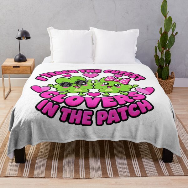 Item preview, I Teach the Cutest Clovers in The Patch Teacher designed and sold by ArtDesignTp.