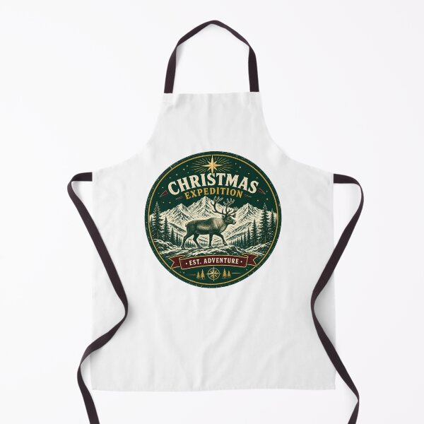Item preview, Christmas Expedition Reindeer Adventure Badge designed and sold by LV-creator.