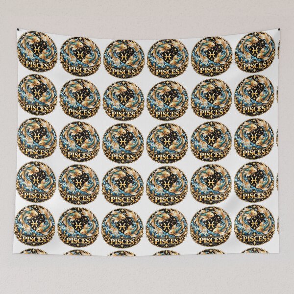 Item preview, Pisces (February 19 - March 20) designed and sold by Suadela Branding.