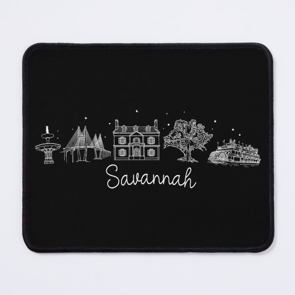 Item preview, Savannah Georgia Souvenir Men Skyline Historic Savannah designed and sold by DSWShirts.