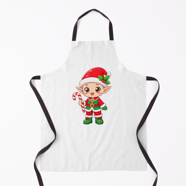 Item preview, Cute Christmas Elf With Candy Cane designed and sold by LV-creator.