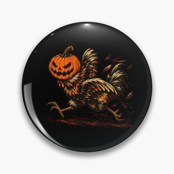 Item preview, Pumpkin Head Chicken designed and sold by Blink Art Studio.