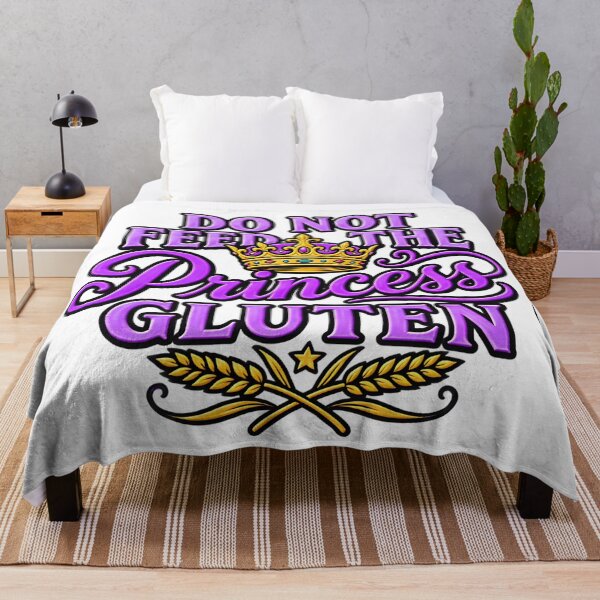 Item preview, Do Not Feed The Princess Gluten Funny Gluten Warning designed and sold by ArtDesignTp.