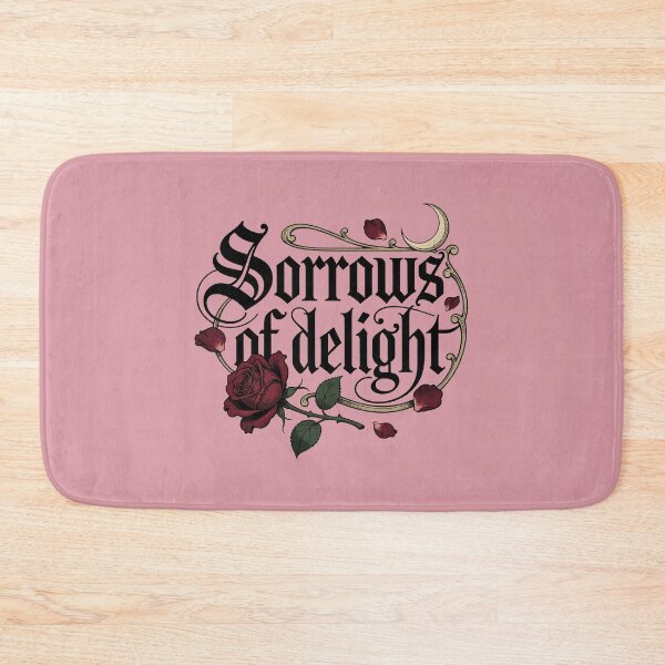 Item preview, Sorrows of Delight Victorian Gothic Rose Typography designed and sold by BorgSpareParts.