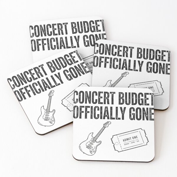 Item preview, Concert Budget Officially Gone designed and sold by bestshirtcom.