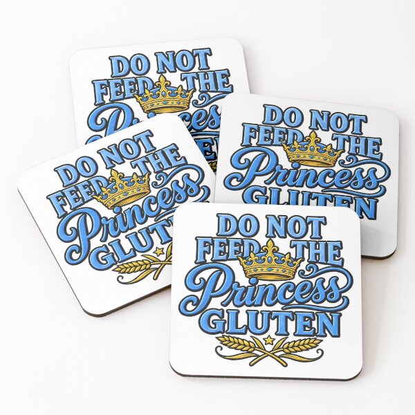 Item preview, Do Not Feed The Princess Gluten Celiac Awareness designed and sold by ArtDesignTp.