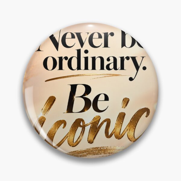 Item preview, Be Iconic designed and sold by Suadela Branding.