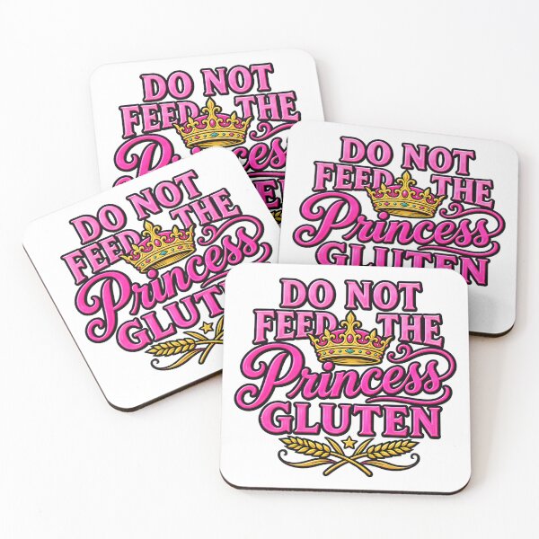 Item preview, Do Not Feed The Princess Gluten Funny Celiac Disease designed and sold by ArtDesignTp.