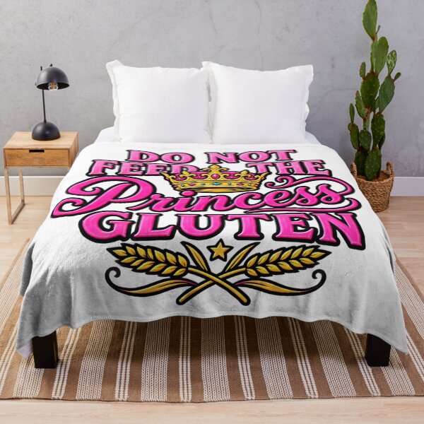 Item preview, Do Not Feed The Princess Gluten Funny Celiac Disease designed and sold by ArtDesignTp.