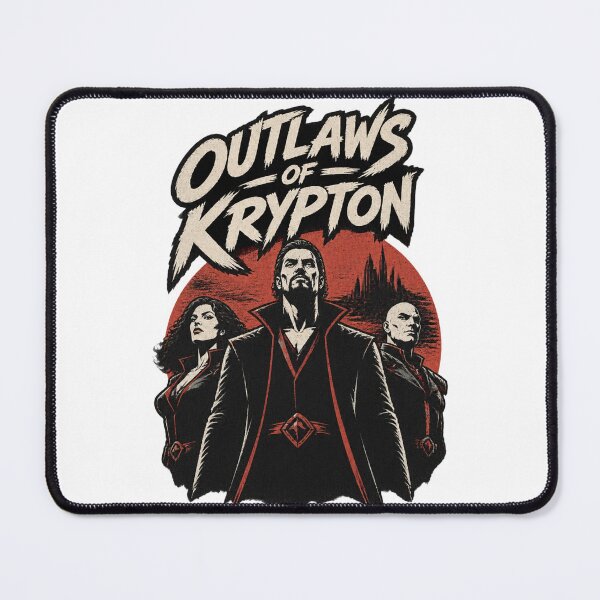 Item preview, Outlaws of Krypton Outbackside Vintage Style Graphic Design designed and sold by Lucky Bubble Smile Shop.