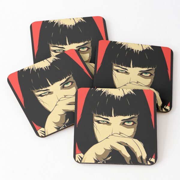 Item preview, Mia Wallace Pulp Fiction designed and sold by OmaQuigley.