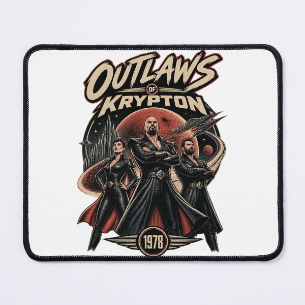 Item preview, Outlaws of Krypton Outbackside Graphic Design for Sci-Fi and Adventure Fans designed and sold by Lucky Bubble Smile Shop.