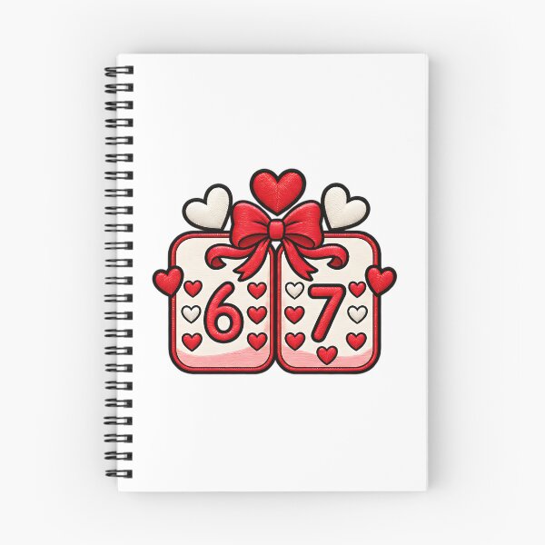 Item preview, Six Seven Playing Dice Funny 67 Valentine Joke designed and sold by ArtDesignTp.