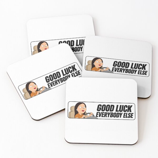 Item preview, Good Luck Everybody Else Bumper designed and sold by CHIL-AR.