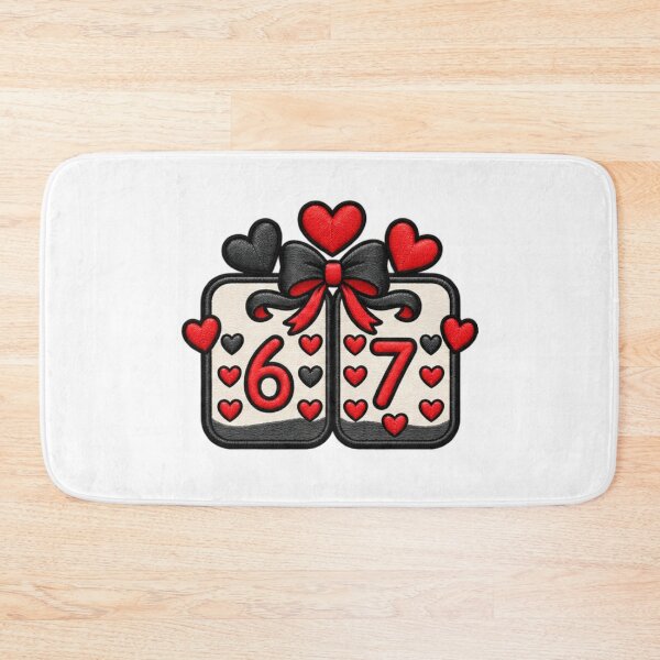 Item preview, Six Seven Funny 67 Playing Dice Valentine designed and sold by ArtDesignTp.