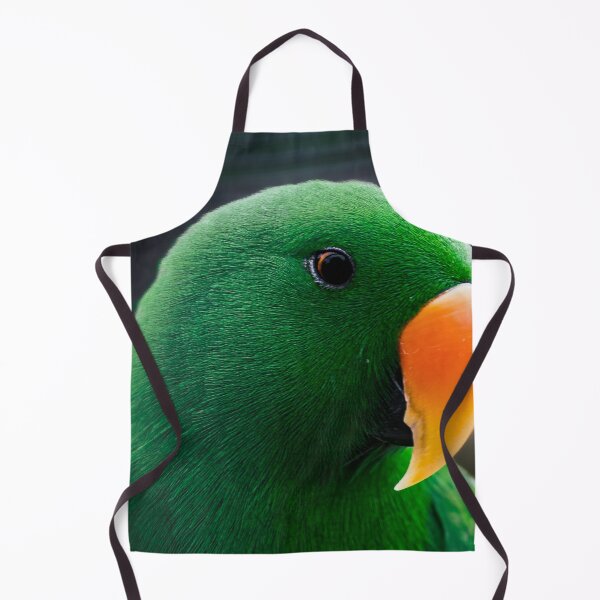 Item preview, Green Eclectus Parrot Portrait – Tropical Parrot & Nature Photography designed and sold by Tammigrafie.