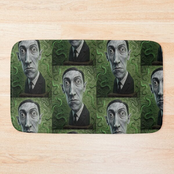 Item preview, H.P Lovecraft portrait illustration designed and sold by Vintage Designs +.