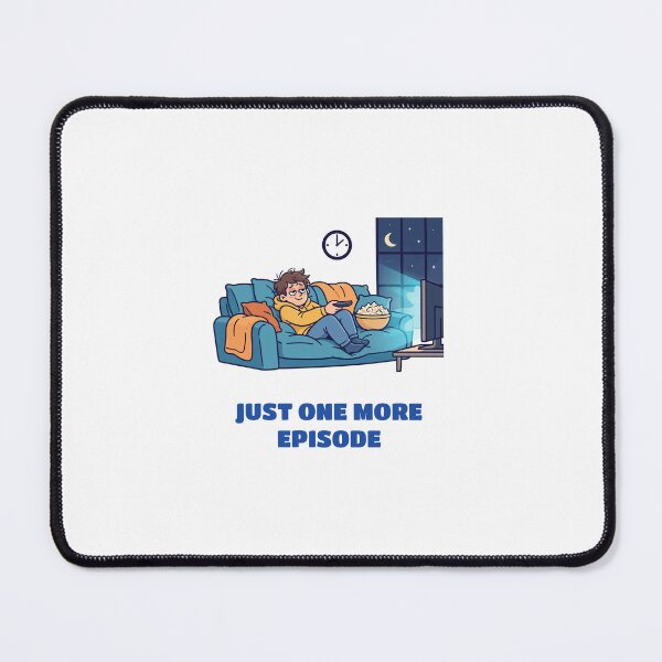 Item preview, Just One More Episode Funny Shirt — Late Night Binge Watching TV Tee designed and sold by RobinHoodShirts.