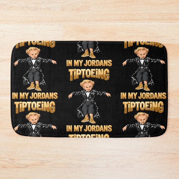 Item preview, Tiptoeing In My Jordans Sneakerhead Baby Dance designed and sold by RDGNR.