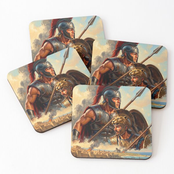 Item preview, Troy Historical War Epic Fine Art Tribute designed and sold by Art's Diner.