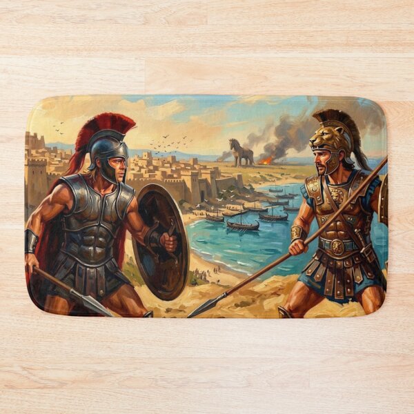 Item preview, Troy Historical War Epic Fine Art Tribute designed and sold by Art's Diner.
