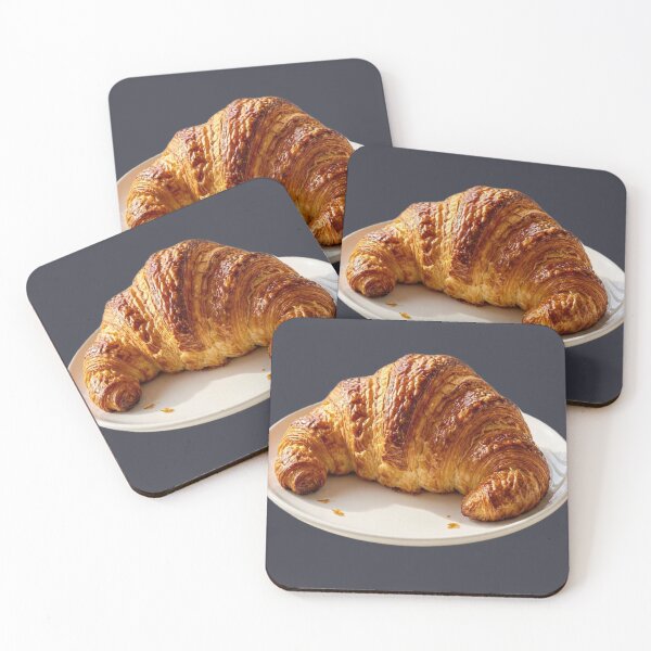 Item preview, The Perfect Flaky Croissant – Golden French Pastry designed and sold by Catfcreations.