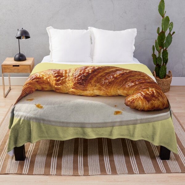Item preview, The Perfect Flaky Croissant – Golden French Pastry designed and sold by Catfcreations.