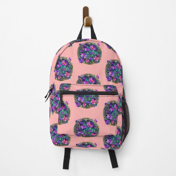 Item preview, Enchanted Midnight Garden - Watercolor Purple Cosmos Flowers designed and sold by Chroma Dreams .