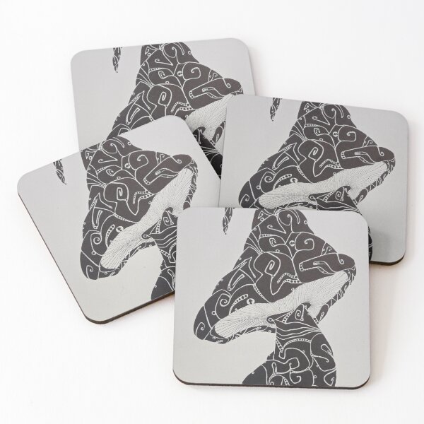Item preview, Intricate Ink Art – Abstract Black and White Organic Patterns designed and sold by Chris Ott Creates.