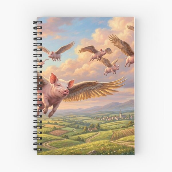 Item preview, When pigs fly designed and sold by Stevercortinas.