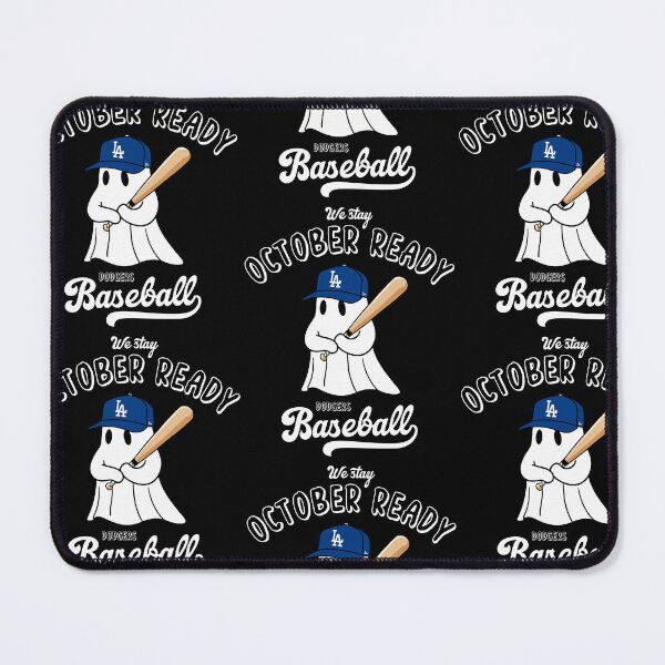 Item preview, October Ready Dodgers Ghost Baseball Halloween designed and sold by RDGNR.