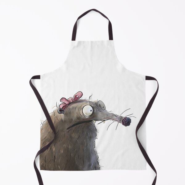 Item preview, Cute Quirky Shrew with Pink Bow & Berry Nose designed and sold by jassoart.