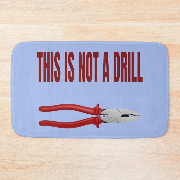 Item preview, PLIERS THIS IS NOT A DRILL DESIGN designed and sold by DigitalandPhoto.