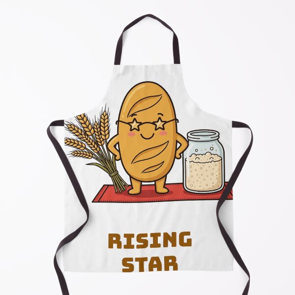 Item preview, Rising Star Funny Shirt — Sourdough Bread Baker Pun Tee designed and sold by RobinHoodShirts.