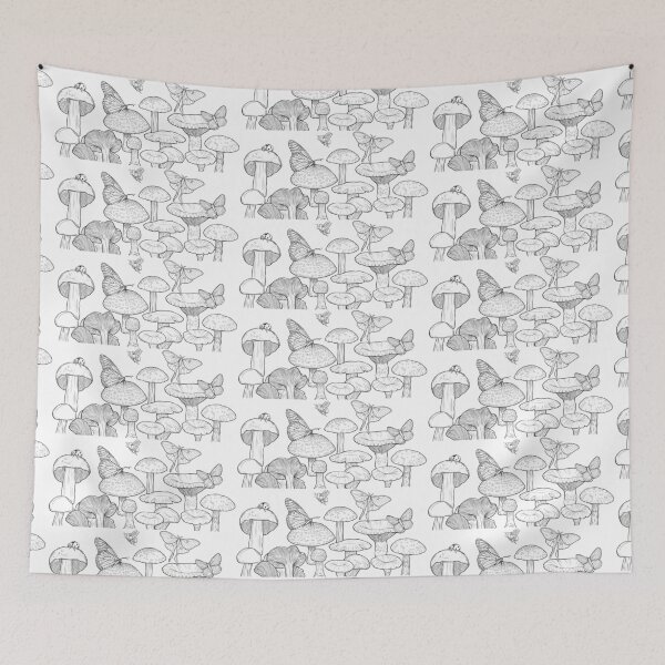 Item preview, Native Mushrooms & Insects of New York designed and sold by StudioRosebud.