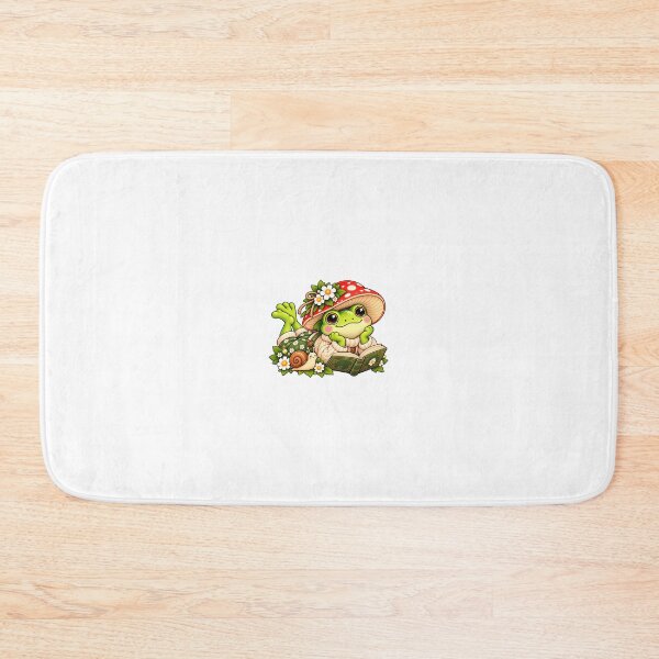 Item preview, Lazy Reading Frog – Cottagecore Book Lover designed and sold by VISO-art.