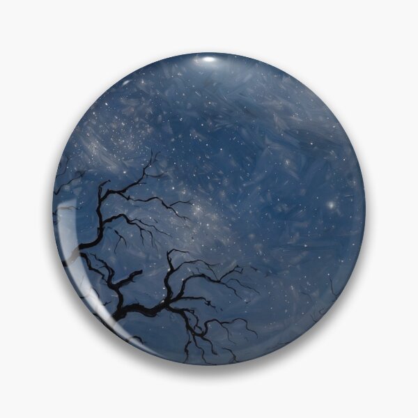 Item preview, Bare Trees Under a Starry Night — Minimalist Halloween designed and sold by WhaleStore.