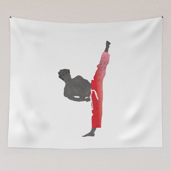 Item preview, Minimal Taekwondo Athlete [RED] designed and sold by illcobalt.