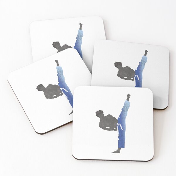 Item preview, Minimal Taekwondo Athlete [BLUE] designed and sold by illcobalt.