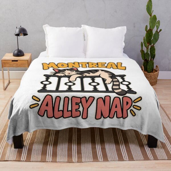 Item preview, Montreal Alley Nap Cat on Iron Railing designed and sold by Fenay Designs.