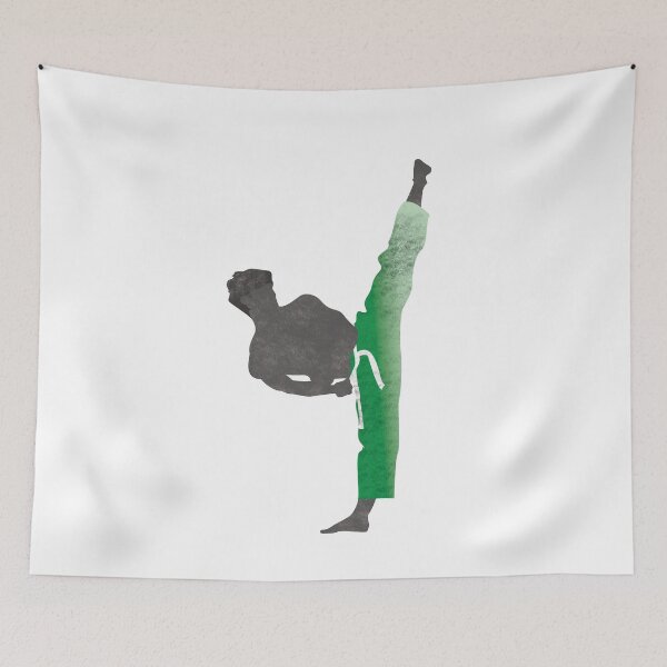 Item preview, Minimal Taekwondo Athlete [GREEN] designed and sold by illcobalt.