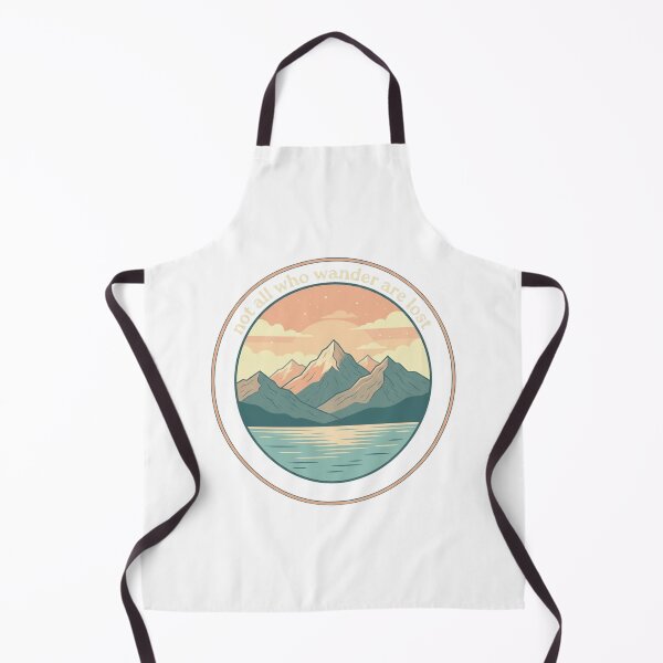 Item preview, Not All Who Wander Are Lost Vintage Mountain Adventure Nature designed and sold by YOUNG DREAM STORE.