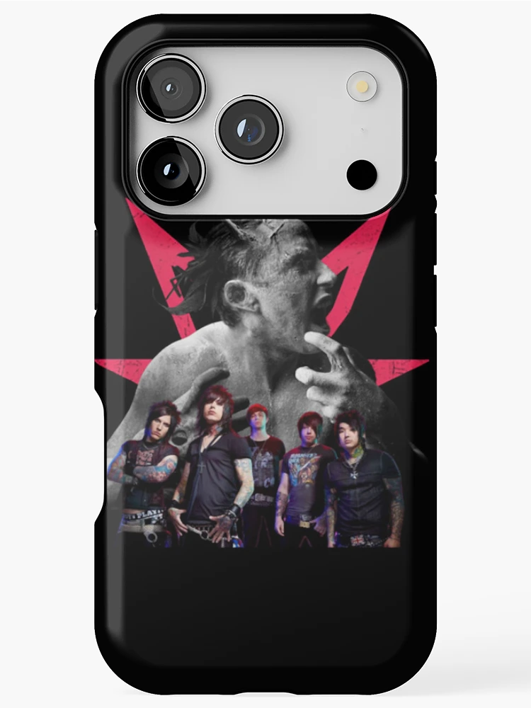 Thumbnail 1 of 4, iPhone Case, Full Band Falling In Reverse designed and sold by vodevinfrogart.