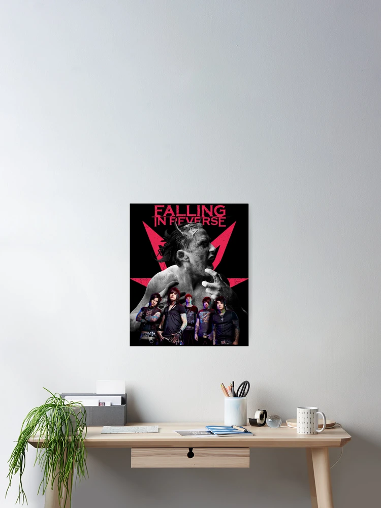 Thumbnail 2 of 3, Poster, Full Band Falling In Reverse  designed and sold by vodevinfrogart.