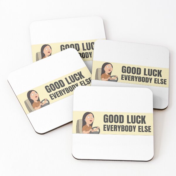 Item preview, Good Luck Everybody Else Funny Bumper designed and sold by CHIL-AR.