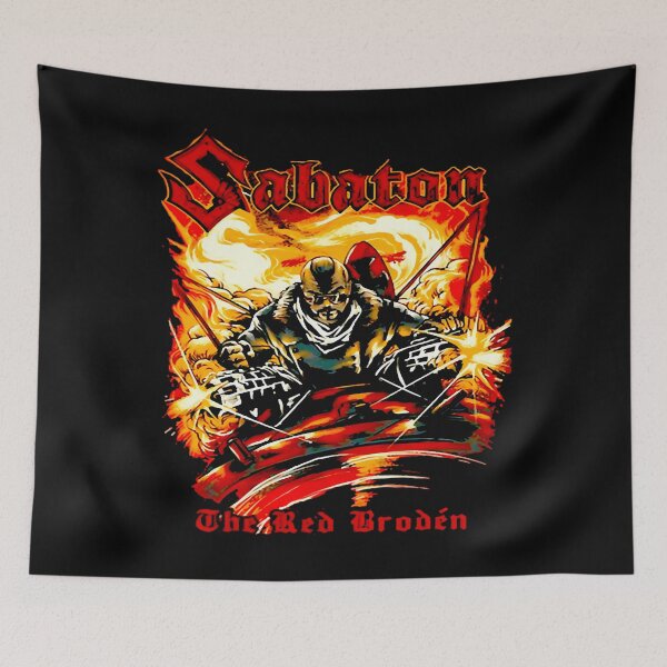 Item preview, Funny Gifts Sabaton Trending Retro Wave  designed and sold by Kelly-Jos.